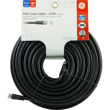 Ge 100 ft. Coaxial Cable 33601
